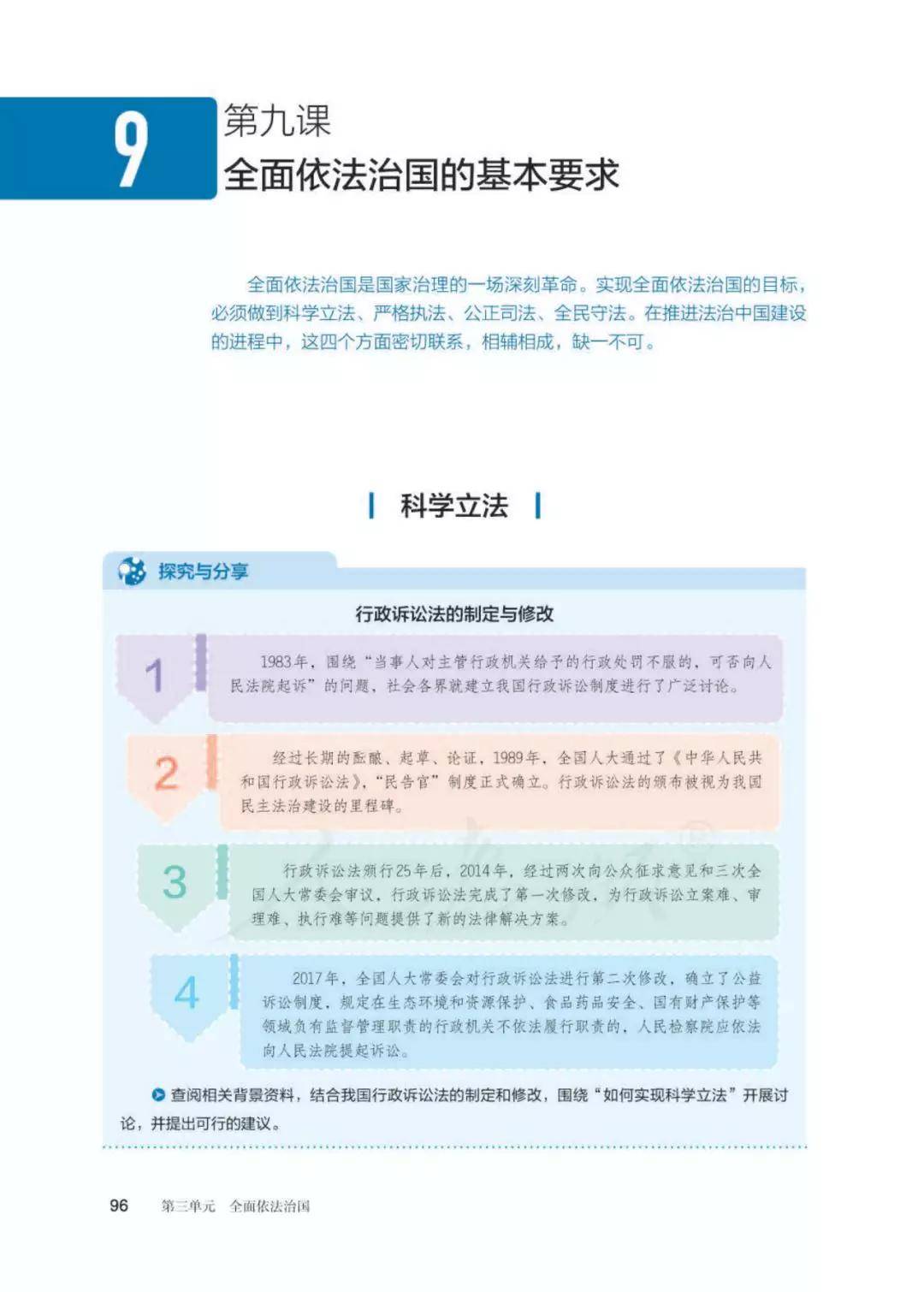 政治启航：全新版必修课程